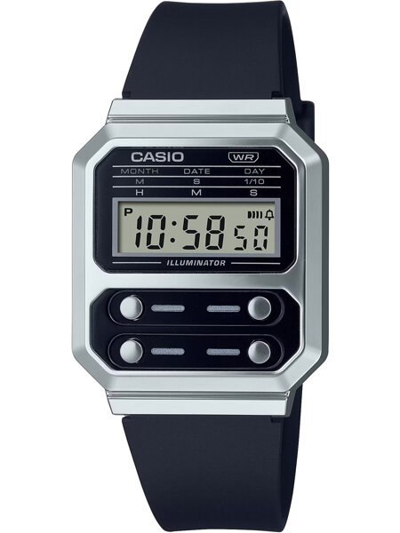 Zegarek Casio Retro Vintage A100WEF-1AEF (zd640b) Zegarek Casio Retro Vintage A100WEF-1AEF (zd640b)