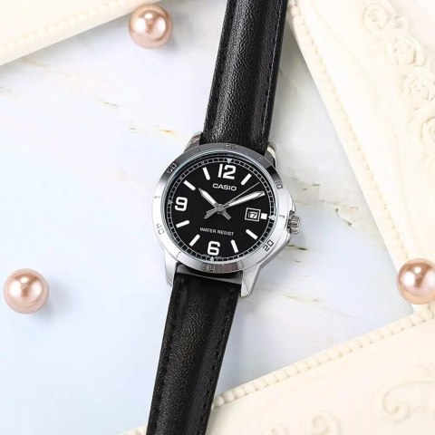 Zegarek Damski Casio LTP-V004L-1B (zd568f) + BOX Zegarek Damski Casio LTP-V004L-1B (zd568f) + BOX
