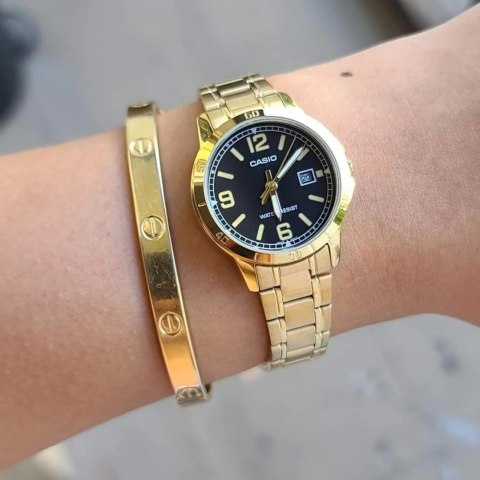 Zegarek damski Casio LTP-V004G-1B (zd642a) + BOX Zegarek damski Casio LTP-V004G-1B (zd642a) + BOX