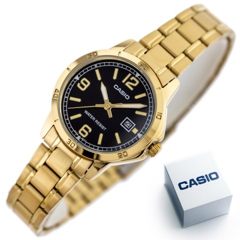Zegarek damski Casio LTP-V004G-1B (zd642a) + BOX Zegarek damski Casio LTP-V004G-1B (zd642a) + BOX
