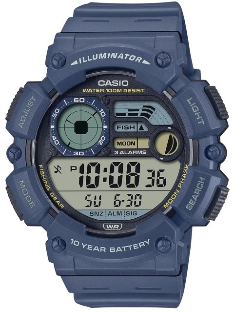 ZEGAREK MĘSKI CASIO Digital Moonphase WS-1500H-2AVEF + BOX ZEGAREK MĘSKI CASIO Digital Moonphase WS-1500H-2AVEF + BOX