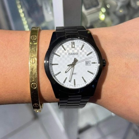 ZEGAREK MĘSKI CASIO MTP-VD03B-7A + BOX ZEGAREK MĘSKI CASIO MTP-VD03B-7A + BOX