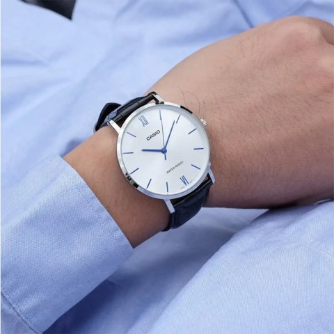 ZEGAREK MĘSKI CASIO MTP-VT01L-7B1UDF + BOX ZEGAREK MĘSKI CASIO MTP-VT01L-7B1UDF + BOX