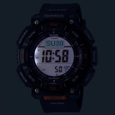 ZEGAREK MĘSKI Casio Pro-Trek SOLAR PRG-340-1ER + BOX ZEGAREK MĘSKI Casio Pro-Trek SOLAR PRG-340-1ER + BOX