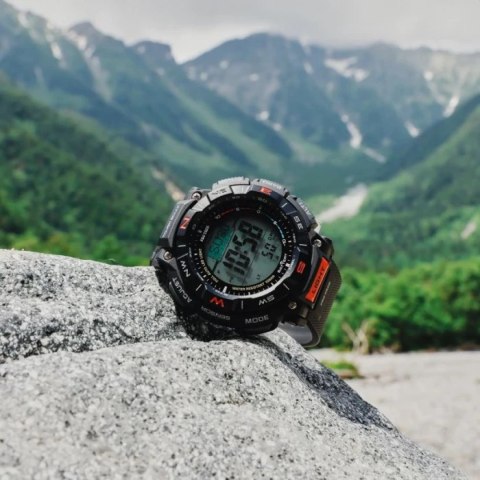 ZEGAREK MĘSKI Casio Pro-Trek SOLAR PRG-340-1ER + BOX ZEGAREK MĘSKI Casio Pro-Trek SOLAR PRG-340-1ER + BOX