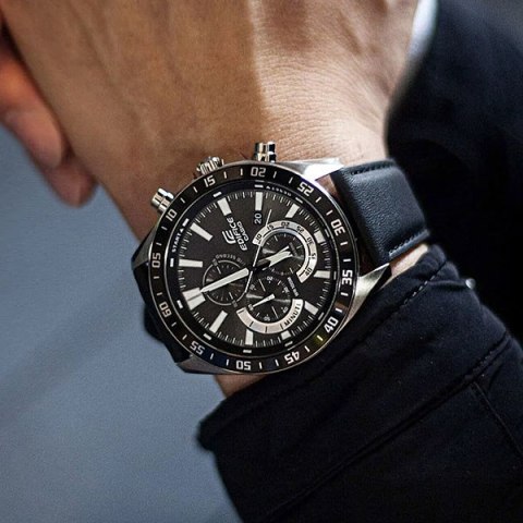 Zegarek Męski Casio Edifice 48mm EFV-620L-1A + BOX Zegarek Męski Casio Edifice 48mm EFV-620L-1A + BOX