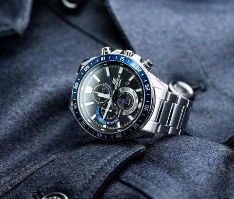 Zegarek Męski Casio Edifice 49mm EFV-620D-1A2 + BOX Zegarek Męski Casio Edifice 49mm EFV-620D-1A2 + BOX