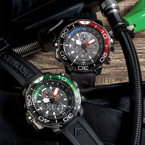 Zegarek Męski Citizen Promaster Marine Aqualand Eco-Drive BJ2167-03E + BOX Zegarek Męski Citizen Promaster Marine Aqualand Eco-Drive BJ2167-03E + BOX