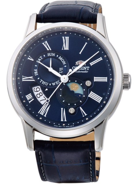 Zegarek Męski Orient Classic Sun & Moon RA-AK0011D10B + BOX Zegarek Męski Orient Classic Sun & Moon RA-AK0011D10B + BOX