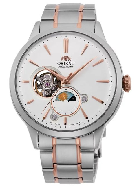 Zegarek Męski Orient Classic Sun & Moon RA-AS0101S10B + BOX Zegarek Męski Orient Classic Sun & Moon RA-AS0101S10B + BOX