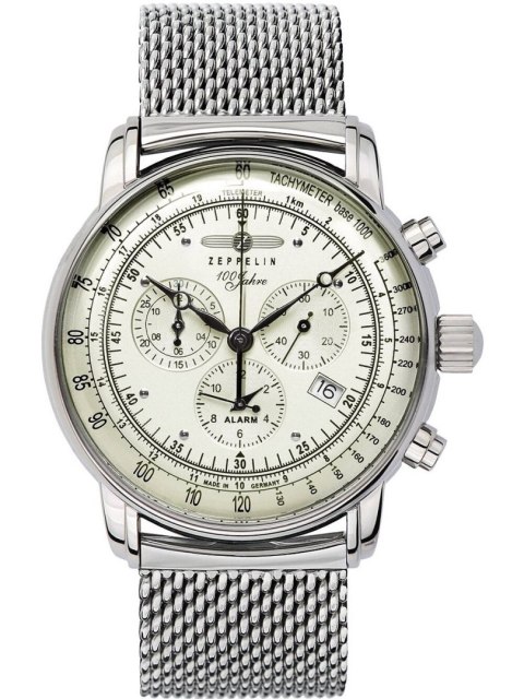 Zegarek Zeppelin 100 Years Alarm chrono - 43mm 8680M3 Zegarek Zeppelin 100 Years Alarm chrono - 43mm 8680M3