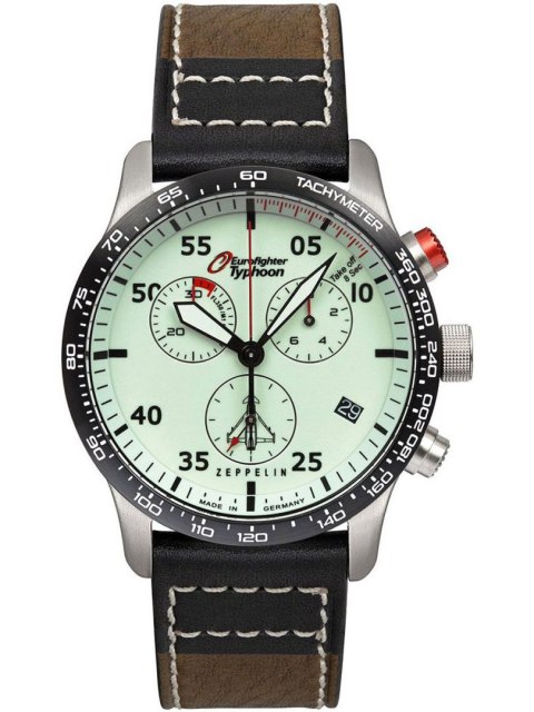 Zegarek Zeppelin Eurofighter Typhoon quartz 43mm 72985 Zegarek Zeppelin Eurofighter Typhoon quartz 43mm 72985