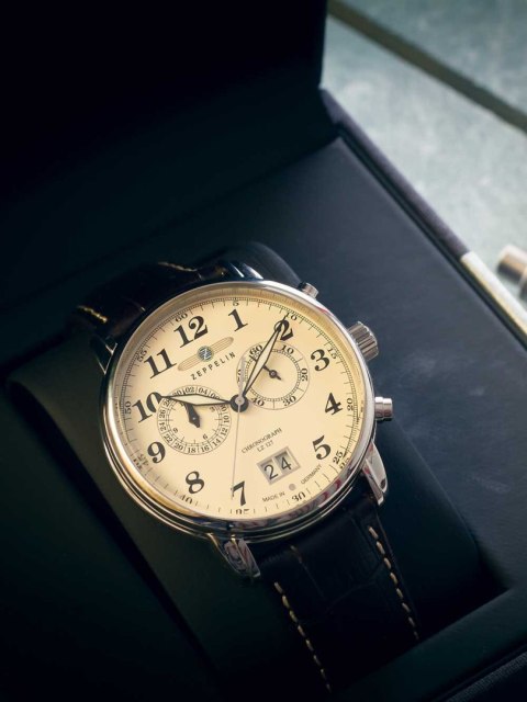 Zegarek Zeppelin LZ127 Graf Zeppelin Chrono 41 mm 76845 Zegarek Zeppelin LZ127 Graf Zeppelin Chrono 41 mm 76845