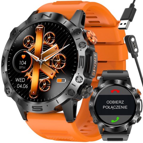 SMARTWATCH MĘSKI GRAVITY GT20-3 - AMOLED, DODATKOWY PASEK (sg024c) SMARTWATCH MĘSKI GRAVITY GT20-3 - AMOLED, DODATKOWY PASEK (sg024c)