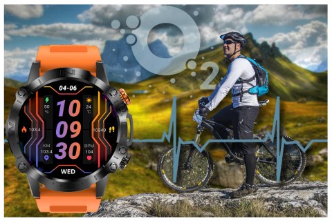 SMARTWATCH MĘSKI GRAVITY GT20-3 - AMOLED, DODATKOWY PASEK (sg024c) SMARTWATCH MĘSKI GRAVITY GT20-3 - AMOLED, DODATKOWY PASEK (sg024c)