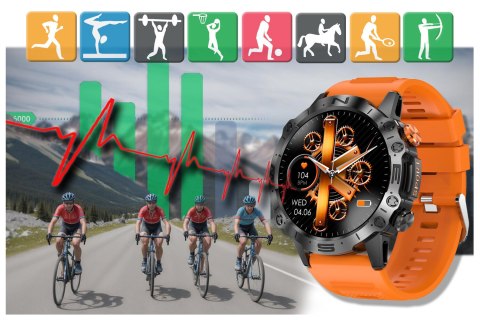 SMARTWATCH MĘSKI GRAVITY GT20-3 - AMOLED, DODATKOWY PASEK (sg024c) SMARTWATCH MĘSKI GRAVITY GT20-3 - AMOLED, DODATKOWY PASEK (sg024c)