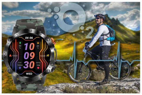 SMARTWATCH MĘSKI GRAVITY GT20-6 - AMOLED, DODATKOWY PASEK (sg024f) SMARTWATCH MĘSKI GRAVITY GT20-6 - AMOLED, DODATKOWY PASEK (sg024f)