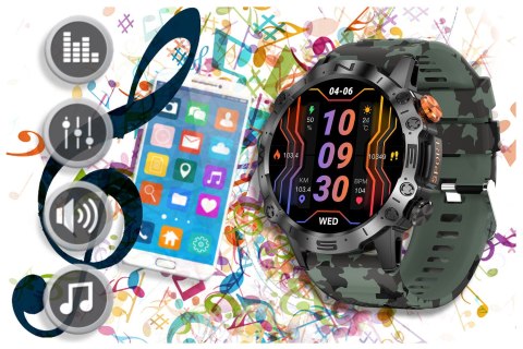 SMARTWATCH MĘSKI GRAVITY GT20-6 - AMOLED, DODATKOWY PASEK (sg024f) SMARTWATCH MĘSKI GRAVITY GT20-6 - AMOLED, DODATKOWY PASEK (sg024f)