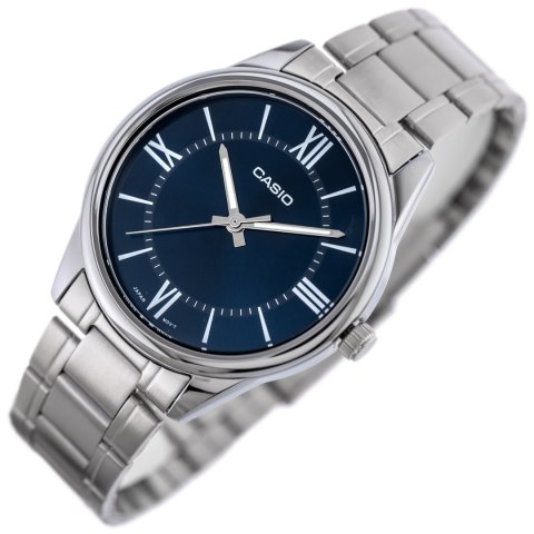 ZEGAREK MĘSKI CASIO MTP-V005D-2B5 + BOX ZEGAREK MĘSKI CASIO MTP-V005D-2B5 + BOX