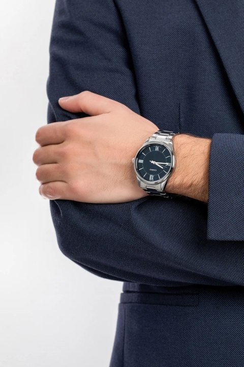 ZEGAREK MĘSKI CASIO MTP-V005D-2B5 + BOX ZEGAREK MĘSKI CASIO MTP-V005D-2B5 + BOX