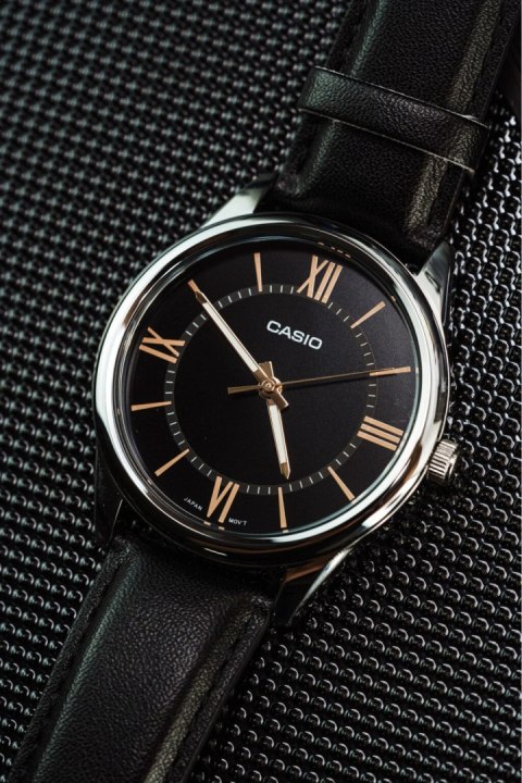 ZEGAREK MĘSKI CASIO MTP-V005L-1B5 + BOX (zd225b) ZEGAREK MĘSKI CASIO MTP-V005L-1B5 + BOX (zd225b)