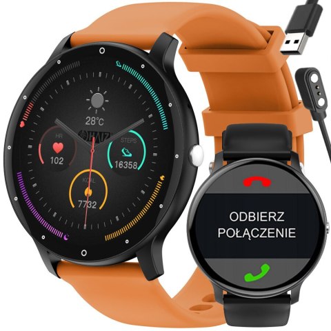 SMARTWATCH UNISEX GRAVITY GT1-2 PRO - ROZMOWY BLUETOOTH, DODATKOWY PASEK (sg027b) SMARTWATCH UNISEX GRAVITY GT1-2 PRO - ROZMOWY BLUETOOTH, DODATKOWY PASEK (sg027b)