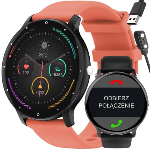 SMARTWATCH UNISEX GRAVITY GT1-3 PRO - ROZMOWY BLUETOOTH, DODATKOWY PASEK (sg027c) SMARTWATCH UNISEX GRAVITY GT1-3 PRO - ROZMOWY BLUETOOTH, DODATKOWY PASEK (sg027c)