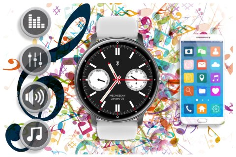SMARTWATCH UNISEX GRAVITY GT1-4 PRO - ROZMOWY BLUETOOTH, DODATKOWY PASEK (sg027d) SMARTWATCH UNISEX GRAVITY GT1-4 PRO - ROZMOWY BLUETOOTH, DODATKOWY PASEK (sg027d)
