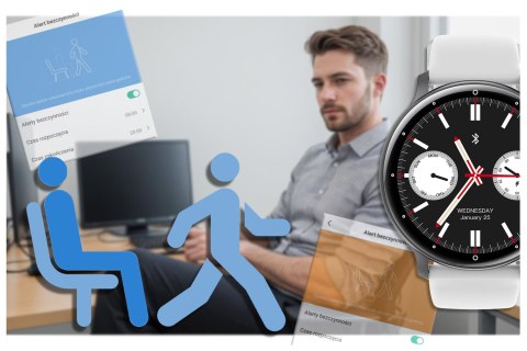 SMARTWATCH UNISEX GRAVITY GT1-4 PRO - ROZMOWY BLUETOOTH, DODATKOWY PASEK (sg027d) SMARTWATCH UNISEX GRAVITY GT1-4 PRO - ROZMOWY BLUETOOTH, DODATKOWY PASEK (sg027d)