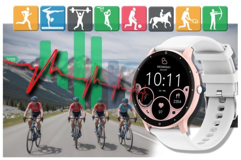 SMARTWATCH UNISEX GRAVITY GT1-6 PRO - ROZMOWY BLUETOOTH, DODATKOWY PASEK (sg027f) SMARTWATCH UNISEX GRAVITY GT1-6 PRO - ROZMOWY BLUETOOTH, DODATKOWY PASEK (sg027f)