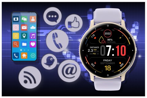 SMARTWATCH UNISEX GRAVITY GT1-8 PRO - ROZMOWY BLUETOOTH, DODATKOWY PASEK (sg027h) SMARTWATCH UNISEX GRAVITY GT1-8 PRO - ROZMOWY BLUETOOTH, DODATKOWY PASEK (sg027h)