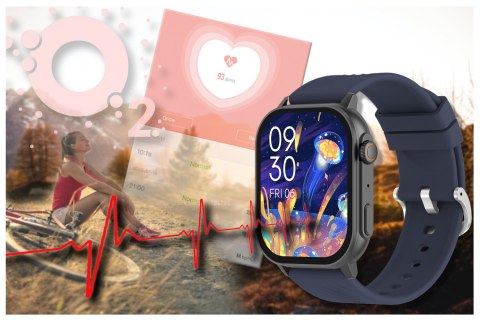 SMARTWATCH UNISEX GRAVITY GT15-4 - ROZMOWY BLUETOOTH, DODATKOWY PASEK (sg029d) SMARTWATCH UNISEX GRAVITY GT15-4 - ROZMOWY BLUETOOTH, DODATKOWY PASEK (sg029d)