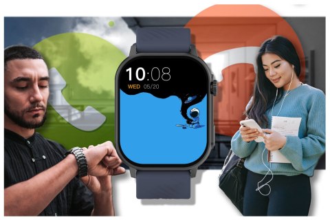 SMARTWATCH UNISEX GRAVITY GT15-4 - ROZMOWY BLUETOOTH, DODATKOWY PASEK (sg029d) SMARTWATCH UNISEX GRAVITY GT15-4 - ROZMOWY BLUETOOTH, DODATKOWY PASEK (sg029d)