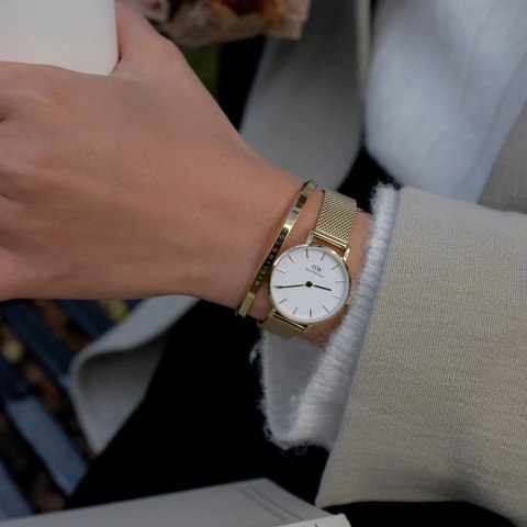 ZEGAREK DAMSKI DANIEL WELLINGTON DW00100348 - Petite Evergold 32mm ZEGAREK DAMSKI DANIEL WELLINGTON DW00100348 - Petite Evergold 32mm