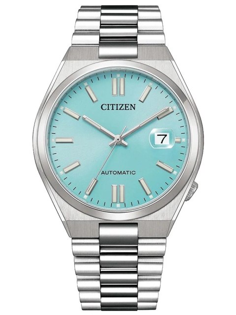ZEGAREK MĘSKI CITIZEN Tsuyosa Turquoise Blue NJ0151-88M - AUTOMAT SZAFIR ZEGAREK MĘSKI CITIZEN Tsuyosa Turquoise Blue NJ0151-88M - AUTOMAT SZAFIR