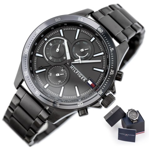 ZEGAREK MĘSKI TOMMY HILFIGER 1791719 BANK (zf022c) ZEGAREK MĘSKI TOMMY HILFIGER 1791719 BANK (zf022c)