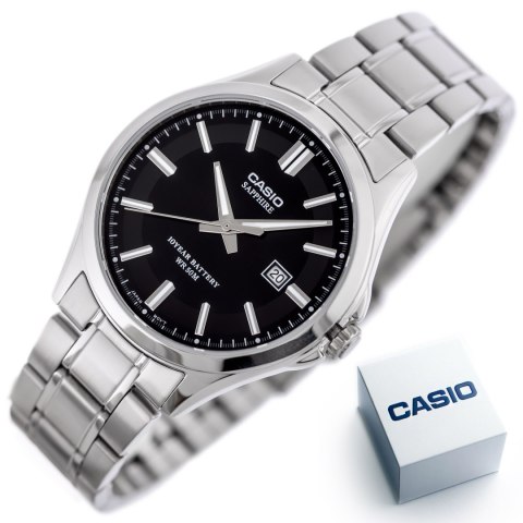 Zegarek Męski Casio MTS-100D-1AVDF + BOX (zd236a) SZAFIR Zegarek Męski Casio MTS-100D-1AVDF + BOX (zd236a) SZAFIR