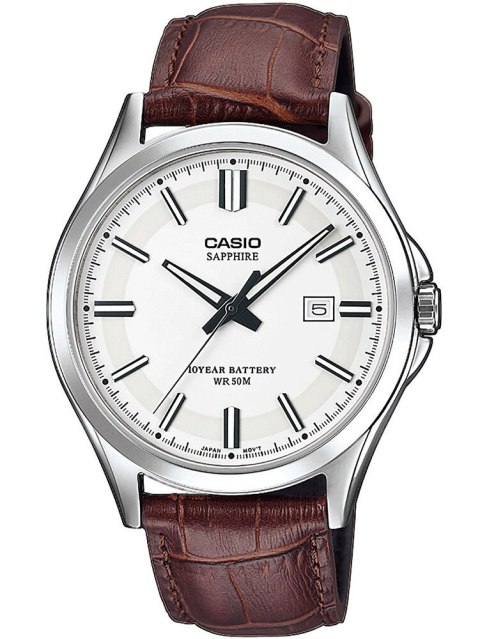 Zegarek Męski Casio MTS-100L-7A+ BOX (zd237b) SZAFIR Zegarek Męski Casio MTS-100L-7A+ BOX (zd237b) SZAFIR