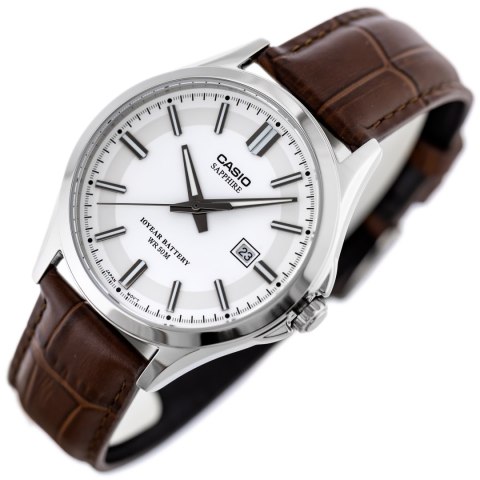 Zegarek Męski Casio MTS-100L-7A+ BOX (zd237b) SZAFIR Zegarek Męski Casio MTS-100L-7A+ BOX (zd237b) SZAFIR