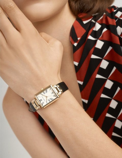 ZEGAREK DAMSKI Anne Klein Classic AK-3752CRBK + BOX ZEGAREK DAMSKI Anne Klein Classic AK-3752CRBK + BOX
