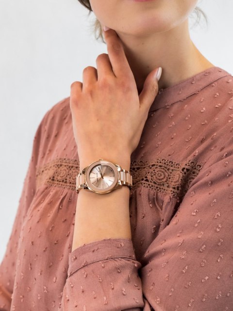 ZEGAREK DAMSKI Anne Klein Pink-Tone AK-3214LPRG + BOX ZEGAREK DAMSKI Anne Klein Pink-Tone AK-3214LPRG + BOX