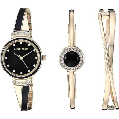 ZEGAREK DAMSKI Anne Klein SET AK/3292BKST - ZESTAW PREZENTOWY ZEGAREK DAMSKI Anne Klein SET AK/3292BKST - ZESTAW PREZENTOWY