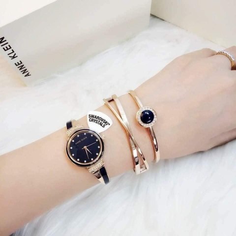 ZEGAREK DAMSKI Anne Klein SET AK/3292BKST - ZESTAW PREZENTOWY ZEGAREK DAMSKI Anne Klein SET AK/3292BKST - ZESTAW PREZENTOWY