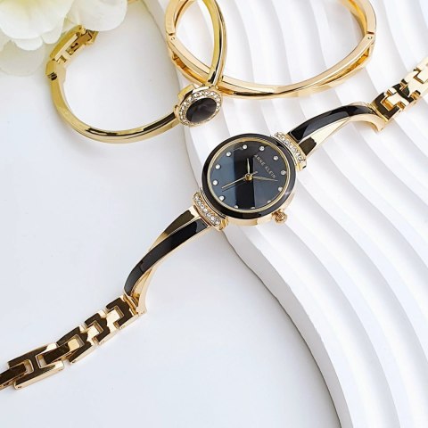 ZEGAREK DAMSKI Anne Klein SET AK/3292BKST - ZESTAW PREZENTOWY ZEGAREK DAMSKI Anne Klein SET AK/3292BKST - ZESTAW PREZENTOWY