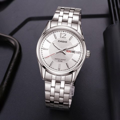 ZEGAREK MĘSKI CASIO MTP-1335D-7A (zd026d) + BOX ZEGAREK MĘSKI CASIO MTP-1335D-7A (zd026d) + BOX