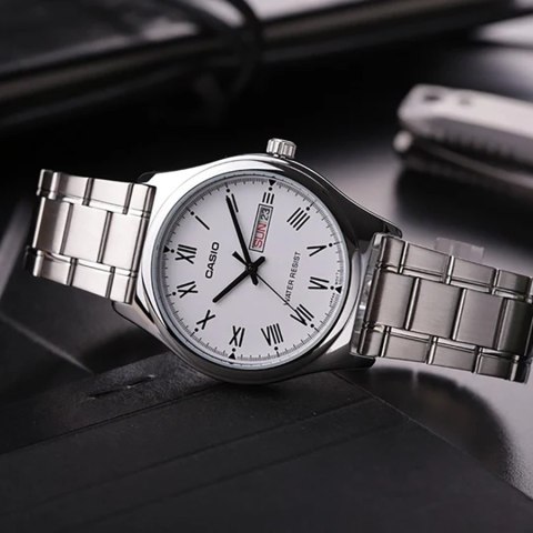 ZEGAREK MĘSKI CASIO MTP-V006D-7B (zd210j) + BOX ZEGAREK MĘSKI CASIO MTP-V006D-7B (zd210j) + BOX