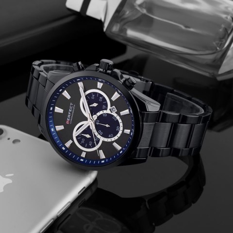 ZEGAREK MĘSKI PERFECT M510CH-03 - CHRONOGRAF (zp386c) + BOX ZEGAREK MĘSKI PERFECT M510CH-03 - CHRONOGRAF (zp386c) + BOX