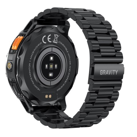 SMARTWATCH MĘSKI GRAVITY GT22-1 - AMOLED, DODATKOWY PASEK (sg030a) SMARTWATCH MĘSKI GRAVITY GT22-1 - AMOLED, DODATKOWY PASEK (sg030a)