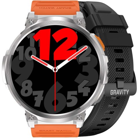 SMARTWATCH MĘSKI GRAVITY GT23-4 - LATARKA, DODATKOWY PASEK (sg031d) SMARTWATCH MĘSKI GRAVITY GT23-4 - LATARKA, DODATKOWY PASEK (sg031d)