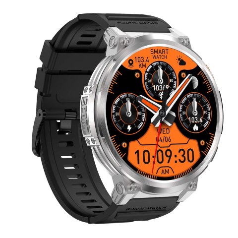 SMARTWATCH MĘSKI GRAVITY GT23-4 - LATARKA, DODATKOWY PASEK (sg031d) SMARTWATCH MĘSKI GRAVITY GT23-4 - LATARKA, DODATKOWY PASEK (sg031d)